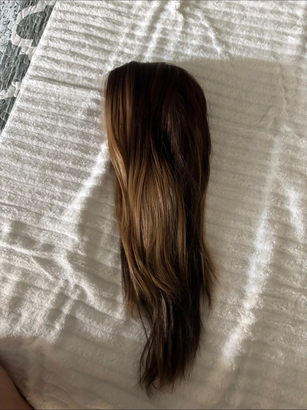 Wig- synthetic hair brand new- Natural Brown Shade